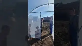 Prezentare solar grădină 4x10 metri instalat la client