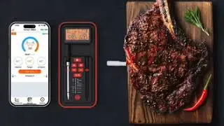 ChefLab: World's First AI-Powered Wireless Meat Thermometer