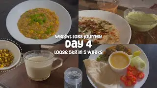 Day 4 - Lose Weight Before New Year | new habits | 10k steps🚶‍♀️ workout 🏋️cooking 🥘Realistic Meals 