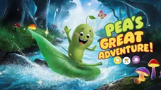 Pea Pea's Great Adventure! | Fun & Animated Kids Nursery Rhyme Singalong | Bedtime Storytime #kids