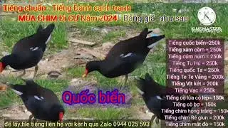 Tiếng Trích mốc - phiên bản 2 , tiếng đánh vụ tháng 7/8/9/2024