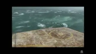 Hurricane Matthew @Frying Pan Tower, Cape Fear, NC 10/8 2016 1:00 pm (EDT)