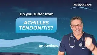 Achilles Tendonitis / Calf Strain Pain Relief Stretch Routine by Dr. Chris Oswald