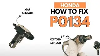 Honda : Fixing the P0134 Engine Code with 2 Methods