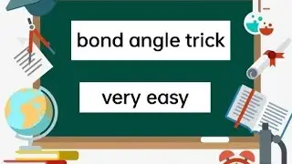 bond angle calculation very easy method