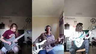 Unlucky Morpheus - Welcome To Valhalla (Guitar & Bass Cover) ft.@pleasedestroythisworld