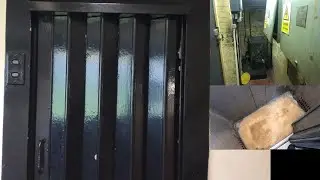 World&rsquo;s Smallest Lift? 1940s Miniature Express Lift at Flats in London + Motor Room