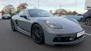 718 Cayman T in Arctic Gray
