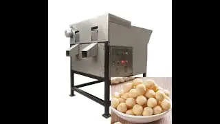 New design Macadamia Nut Cracker Machine 350kg/h Macadamia sheller machine with low damage rate