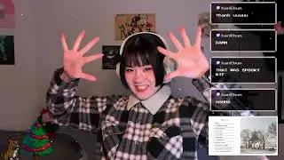 making christmas christmas time~ // co-working stream