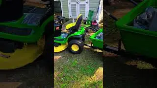John Deere 8Y Tow Cart Model LP22755, with Deck Block Load. 16AUG25. Part 3.