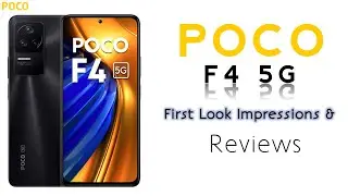 Poco F4 5G First Look Impressions Video⚡Poco F4 5G Review #pocof45g #pocof4#pocof4gt #pocof45greview