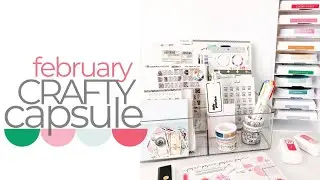 february crafty capsule | products I'm using in my planner and journal this month