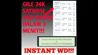 FAUCET GILA 2020!! | PENGHASIL DIGIBYTE | INSTANT WD!!