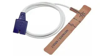 Disposable Textile Adult and Pediatric Spo2 Sensor