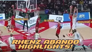 Rhenz Abando Highlights🔥😤 JKJ Boosters vs DB Promy