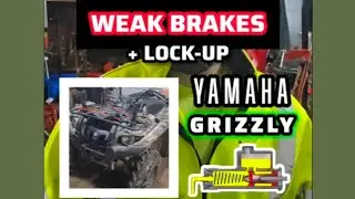 Проблемы с передними тормозами на вашем Yamaha Grizzly? Вот НАСТОЯЩАЯ причина (полное руководство...