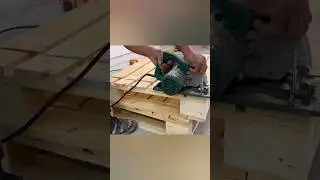 This man turned old pallets into a masterpiece 😱🔥