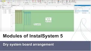 Dry system boards arrangement - InstalSystem 5 MODULE