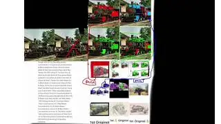Design All 8 All 4 All New Blue Steam Locomotives With Tender Coal Cars At Essex Steam Train In CT?