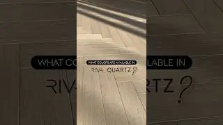Available colors in RIVA Quartz #herringbone #hardwoodfloors