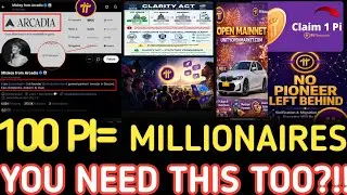 Arcadia CEO Confirms Pi, Pi Coin Real Utility, Buy Luxury Car With Pi Coin Before December?