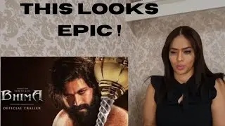 BHIMA OFFICIAL TRAILER- YASH- ANUSHKA SHETTY- PRASHANT NEEL- FROM MAHABHARAT- MOROCCAN REACTION!