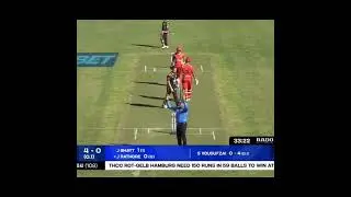 ECS T10 Germany 2025 THCC Rot gelb vs MSc Masroor Sports: THCC 6 runs Excellent shot