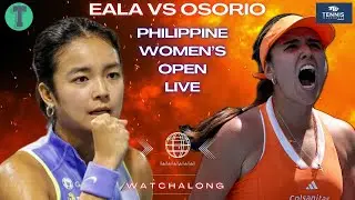 Alex Eala vs Camila Osorio | Philippine Women’s Open 2026 | Quarter-Final | LIVE TENNIS WATCHALONG
