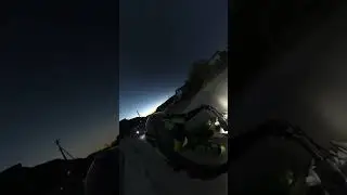 Ночная покатушка Александра и Владимира на эндуро. Gopro Max 360