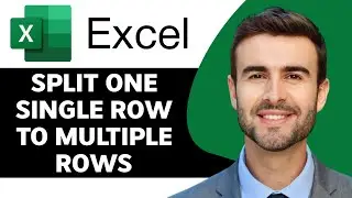How to Split One Single Row to Multiple Rows in Excel in 2026 | Excel Tutorial