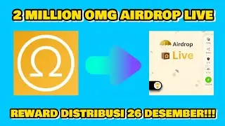 AIRDROP 2 MILLION OMG OMEGA NETWORK SUDAH DIBUKA!!!