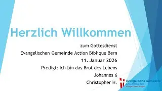 Ich bin das Brot des Lebens (Johannes 6)