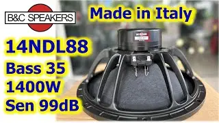 B&C - Bas 14NDL88 - Made in Italy