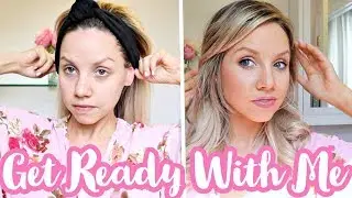 GRWM 2019 // EASY MAKE UP AND EFFORTLESS CURLS // BEAUTY AND THE BEASTONS // SAHM GET READY WITH ME