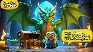 Minion vs Dragon 3D Animated Cartoon Song for Children | Nursery Rhymes