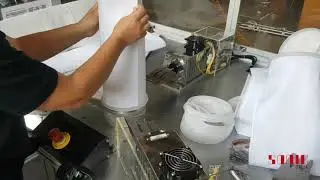 Ultrasonic Multihead system for PP ring filter bag | Sonic italia