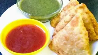 Street Style Samosa👌 I 2 folding methods I ಸಮೋಸಾ ಮಾಡುವ ವಿಧಾನ I vineethaskitchen