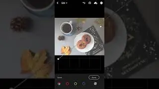 How to edit with lightroom mobile on flatlay image.