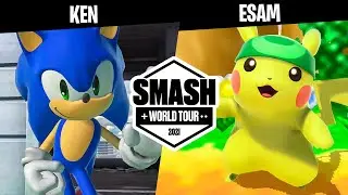 SMASH WORLD TOUR: ESAM (PIKACHU) vs KEN (SONIC)