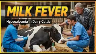 Hypocalcemia or Milk Fever in Dairy Cattle🐄🥛