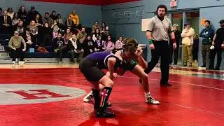 Willow Liles 1-20-25 Porter Ridge Middle School Wrestling (Wrestling) Match 1- Monroe, NC (11 yo)