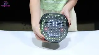 Led Mask Light Up Mask with Gesture Sensing LED Lighted Face Transforming
