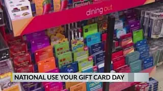 National use your gift card day