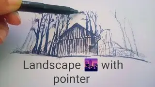 Drawing with black 🖤 pointer#drawingskill#viralvideo#skills#subscribetomychannel#drawingtutorial