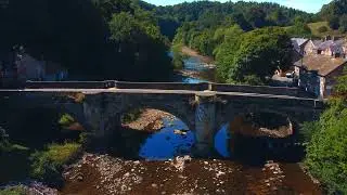 Richmond Town and the River Swale - North Yorkshire | 4K Cinematic Drone Film