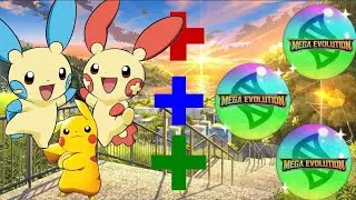 | What if Pikachu, Plusle & Minun  Had A Mega Evolution | 46.2K Special Vedio l RisingPoketuber24 |