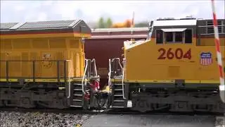 Product Demo: Intermountain Tier 4 GEVO UP, CSX! C45AH (Union Pacific) & ET44AH (CSX)