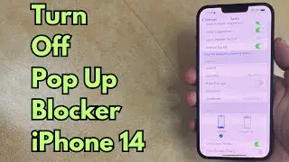 How to Turn Off Pop Up Blocker on iPhone 14 - Step by Step