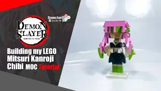 LEGO Demon Slayer Mitsuri Kanroji Chibi MOC Tutorial | Somchai Ud